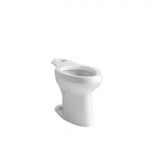 Kohler 4304-SSL-0 - Highline® toilet bowl with bedpan lugs and antimicrobial finish, less seat