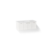 Kohler CM99544-BD1-1WA - 48'' wall-hung bathroom vanity cabinet with sink and quartz top