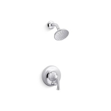 Kohler T35943-4G-CP - Buckley™ Rite-Temp® shower trim kit with push-button diverter, 1.75 gpm