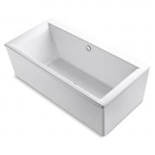 Kohler 24010-0 - Stargaze® 60'' x 34'' freestanding bath with straight shroud