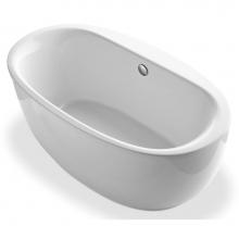 Kohler 24002-0 - Sunstruck® 60'' x 34'' freestanding bath with fluted shroud
