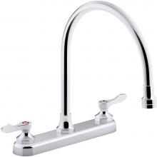Kohler 810T70-4AFA-CP - Triton® Bowe® 1.8 gpm kitchen sink faucet with 9-5/16'' gooseneck spout, aerat