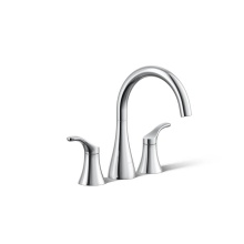 Kohler T26426-4-CP - Simplice® Deck-mount bath faucet trim