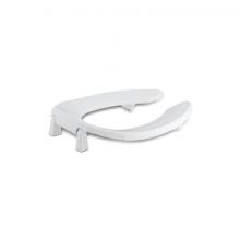 Kohler 4679-CA-0 - Lustra™ Commercial elongated toilet seat with 1'' bumpers and antimicrobial agent