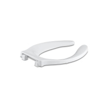 Kohler 4731-SC-0 - Stronghold® Elongated toilet seat with integrated handle and self-sustaining check hinge