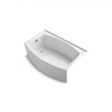 Kohler 1100-LA-0 - Expanse® 60'' x 32'' alcove bath, left drain