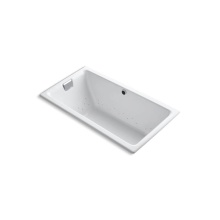 Kohler 856-GHCP-0 - Tea-for-Two® 66'' x 36'' drop-in Heated BubbleMassage™ air bath
