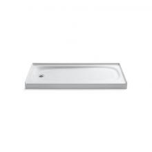 Kohler 9053-0 - Salient® 60'' x 30'' alcove shower base, left drain