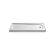 Kohler 9054-0 - Salient® 60'' x 30'' alcove shower base, right drain