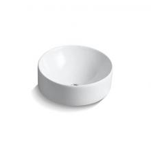 Kohler 14800-0 - Vox® 16-1/2'' round vessel bathroom sink