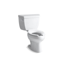 Kohler 3505-0 - Wellworth® Classic Two-piece elongated toilet, 1.6 gpf