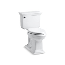 Kohler 3817-U-0 - Memoirs® Stately Two-piece elongated toilet, 1.28 gpf