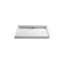 Kohler 9925-0 - Groove® 48'' x 36'' alcove shower base, rear center drain