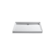 Kohler 9925-0 - Groove® 48'' x 36'' alcove shower base, rear center drain