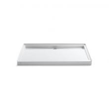 Kohler 9928-0 - Groove® 60'' x 36'' alcove shower base, center drain