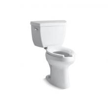 Kohler 3519-0 - Highline® Classic Two-piece elongated toilet, 1.0 gpf