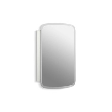 Kohler CB-CLC2031BAN - Bancroft® 20'' W x 31'' H aluminum single-door medicine cabinet with mirr