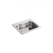 Kohler 3362-1-NA - Staccato™ 25'' top-mount single-bowl kitchen sink