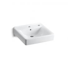 Kohler 2084-R-0 - Soho® 20'' x 18'' wall-mount/concealed arm carrier bathroom sink right-ha