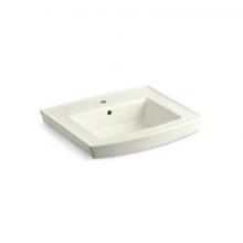Kohler 2358-1-96 - Archer® 24'' rectangular pedestal bathroom sink