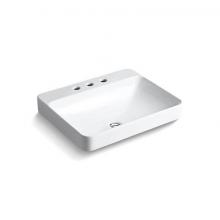 Kohler 2660-8-0 - Vox® 23'' rectangular vessel bathroom sink