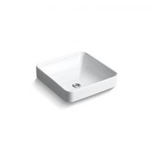 Kohler 2661-0 - Vox® 16-1/4'' square vessel bathroom sink