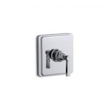 Kohler TS13135-4A-CP - Pinstripe® Pure Rite-Temp® valve trim with lever handle