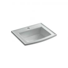Kohler 2356-1-95 - Archer® 22-3/4'' rectangular drop-in bathroom sink