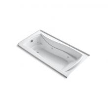 Kohler 1257-L-0 - Mariposa® 72'' x 36'' alcove whirlpool bath, left drain