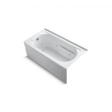 Kohler 1357-HL-0 - Devonshire® 60'' x 32'' alcove heated whirlpool bath, left drain