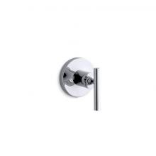 Kohler T14491-4-CP - Purist® MasterShower® transfer valve trim with lever handle