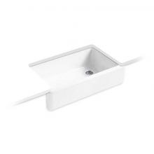 Kohler 6489-0 - Whitehaven® 35-3/4'' undermount single-bowl farmhouse kitchen sink
