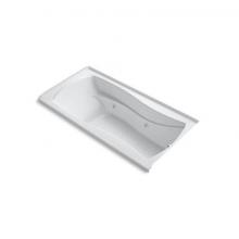 Kohler 1257-R-0 - Mariposa® 72'' x 36'' alcove whirlpool bath, right drain