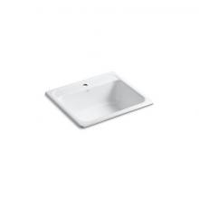 Kohler 5964-1-0 - Mayfield™ 25'' top-mount single-bowl kitchen sink