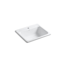 Kohler 5964-1-0 - Mayfield™ 25'' top-mount single-bowl kitchen sink