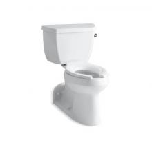 Kohler 3578-RA-0 - Barrington™ Two-piece elongated toilet, 1.0 gpf