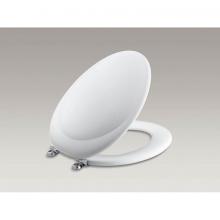 Kohler 4615-CP-0 - Revival(R) elongated toilet seat with Polished Chrome hinges