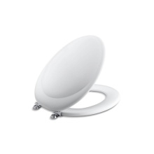 Kohler 4615-CP-0 - Revival(R) elongated toilet seat with Polished Chrome hinges