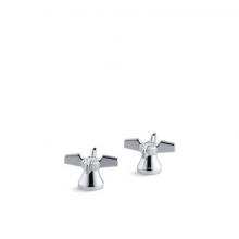 Kohler 16010-3-CP - Triton® Cross handles for centerset base faucet