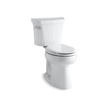 Kohler 3889-0 - Highline® Two-piece elongated toilet, 1.28 gpf