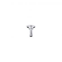 Kohler 7396-CP - 3'' ceiling-mount single-function rainhead arm and flange