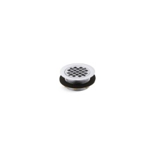 Kohler 9132-CP - Round shower drain for use with plastic pipe, gasket included