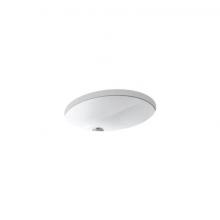 Kohler 2210-N-0 - Caxton® 19-1/4'' oval undermount bathroom sink