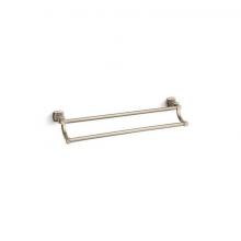 Kohler 16253-BV - Margaux® 24'' double towel bar