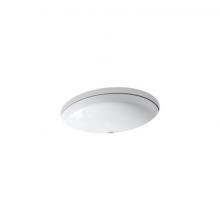 Kohler 2874-0 - Canvas® 19-1/2'' round undermount bathroom sink
