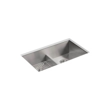 Kohler 3838-1-NA - Vault™ Smart Divide® 33'' top-/undermount double-bowl kitchen sink