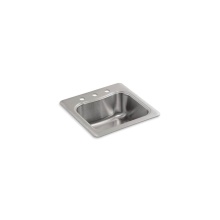 Kohler 3363-3-NA - Staccato™ 20'' top-mount single-bowl bar sink