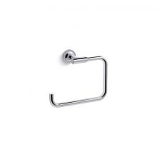 Kohler 14441-CP - Purist® Towel ring