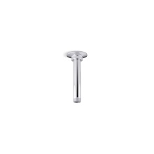 Kohler 7394-CP - 6'' ceiling-mount single-function rainhead arm and flange