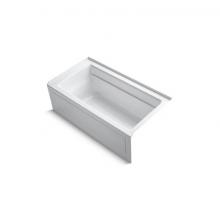 Kohler 1123-RA-0 - Archer® 60'' x 32'' alcove bath, right drain